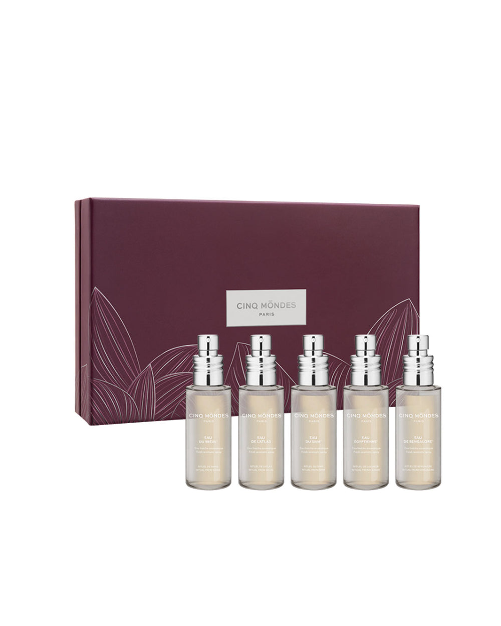 Coffret Cinq  Eaux Fraîches