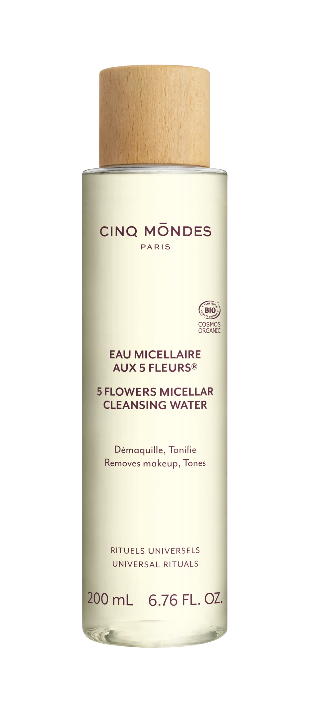 Cinq Mondes Eau Micellaire aux 5 Fleurs