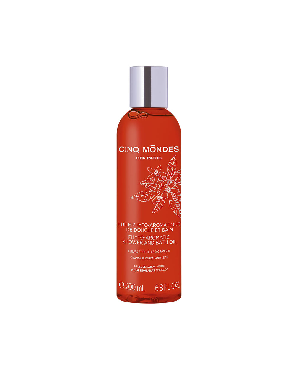 Cinq Mondes Phyto-aromatic shower & bath oil ATLAS