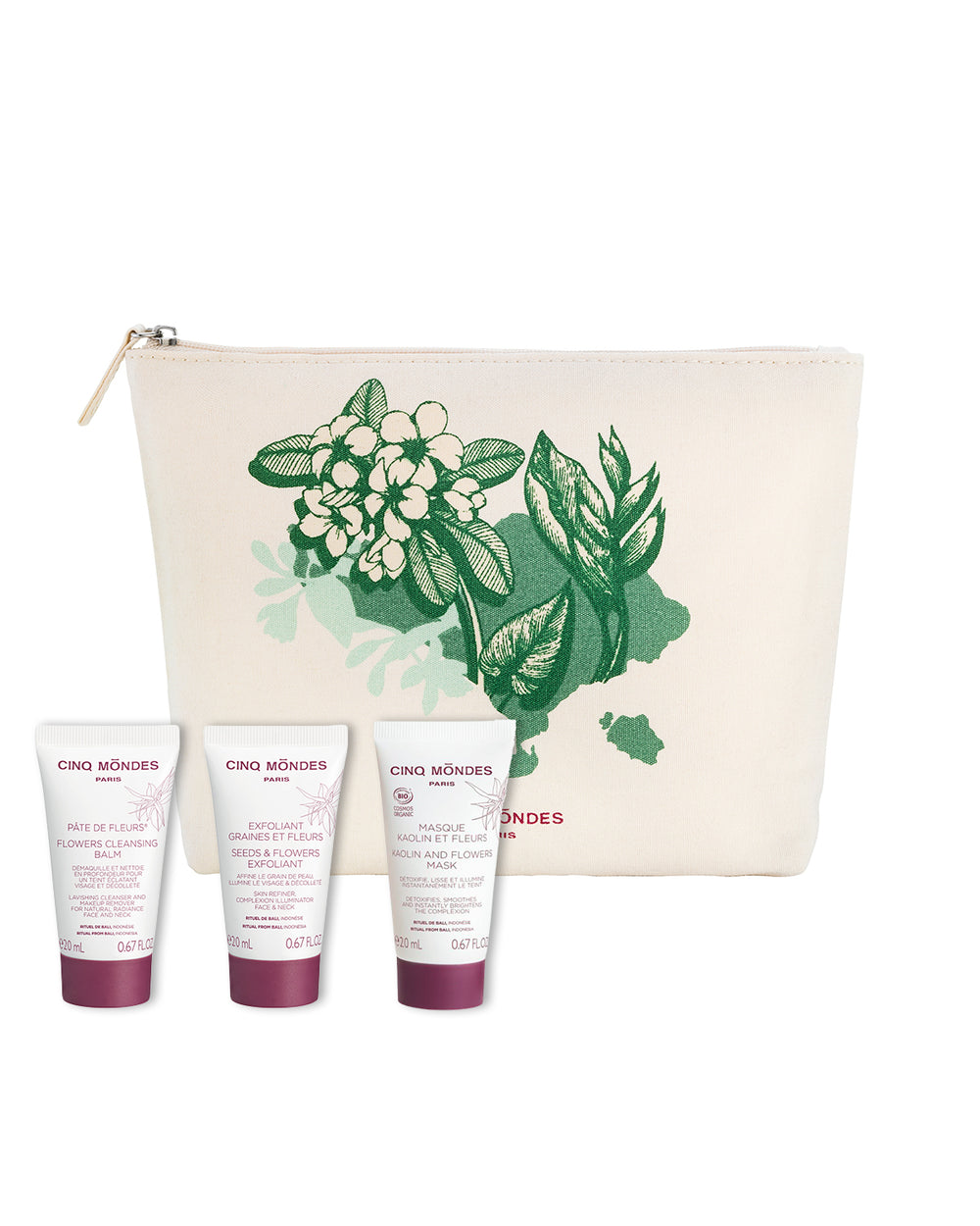 Cinq Mondes Trousse Les Essentiels Visage